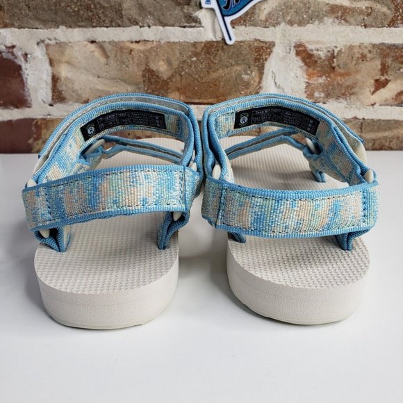 Teva Original Universal Adjustable Sandals Women's Size 7 light Blue SN 1003987 - Picture 4 of 11
